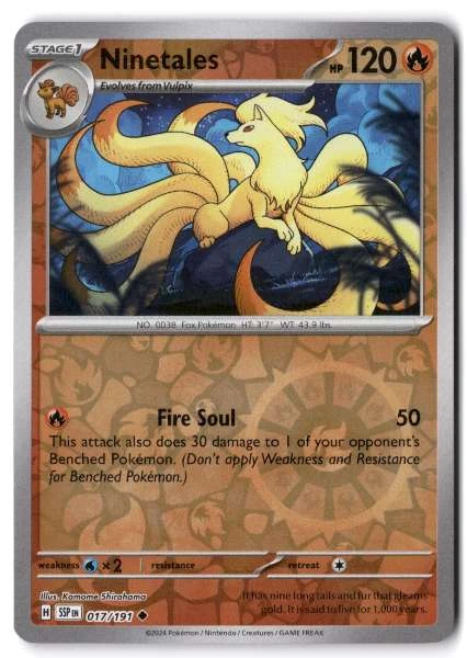 Ninetales - Surging Sparks #017/191