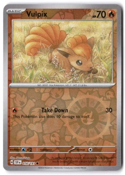 Vulpix - Surging Sparks #016/191