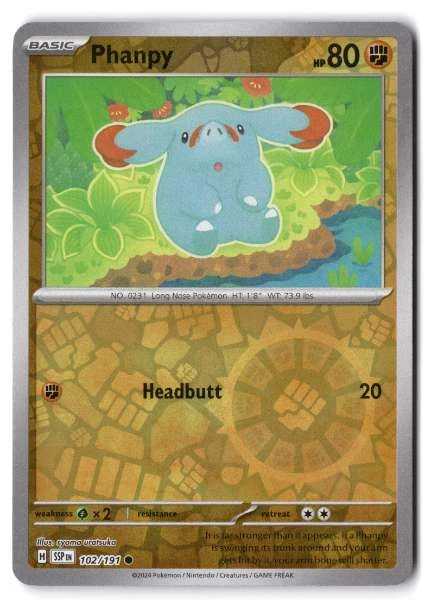 Phanpy - Surging Sparks #102/191
