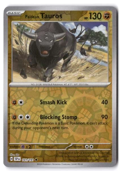 Paldean Tauros - Surging Sparks #101/191