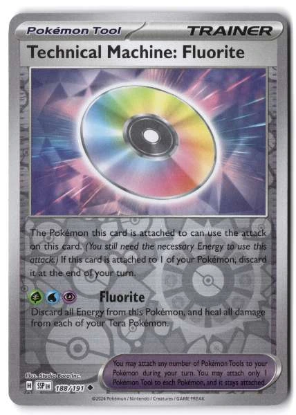 Technical Machine: Fluorite - Surging Sparks #188/191