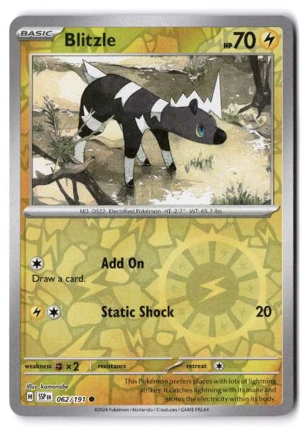 Blitzle - Surging Sparks #062/191