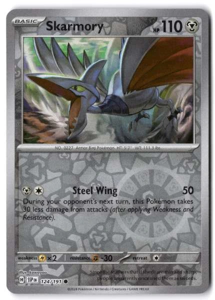 Skarmory - Surging Sparks #124/191