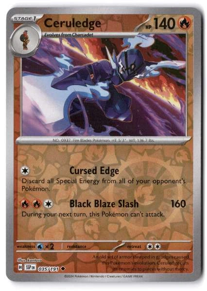 Ceruledge - Surging Sparks #035/191