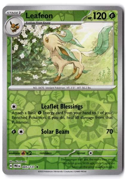 Leafeon - Prismatic Evolutions #005/131