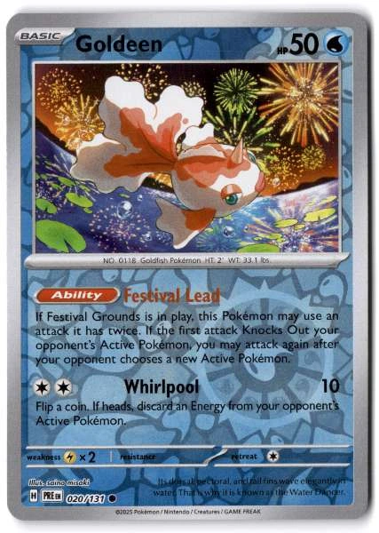 Goldeen - Prismatic Evolutions #020/131
