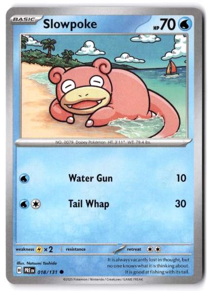 Slowpoke - Prismatic Evolutions #018/131