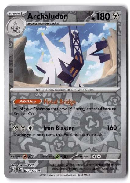 Archaludon - Prismatic Evolutions #070/131