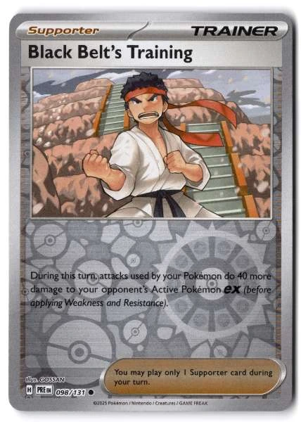 Black Belt's Training - Prismatic Evolutions #098/131