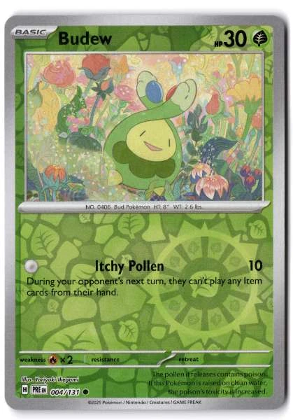 Budew - Prismatic Evolutions #004/131