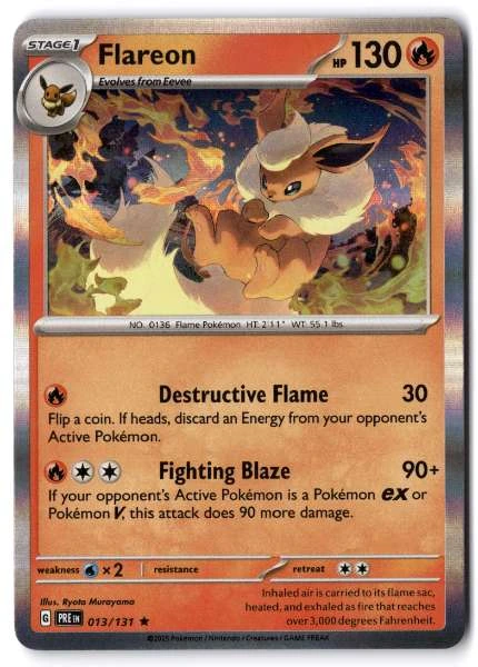 Flareon - Prismatic Evolutions #013/131