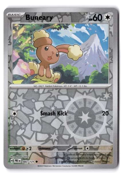 Buneary - Prismatic Evolutions #083/131