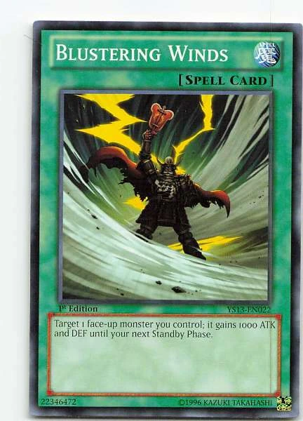 Blustering Winds - Super Starter: V for Victory #YS13-EN022