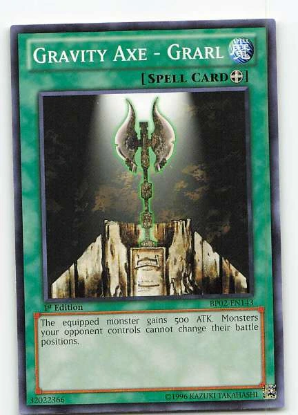 Gravity Axe - Grarl #BP02-EN143