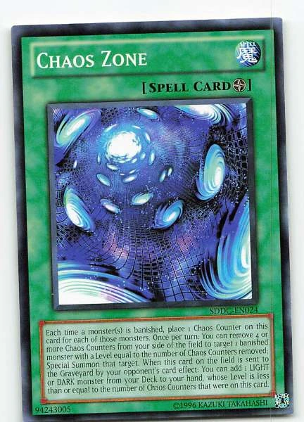 Chaos Zone - Structure Deck: Dragons Collide #SDDC-EN024