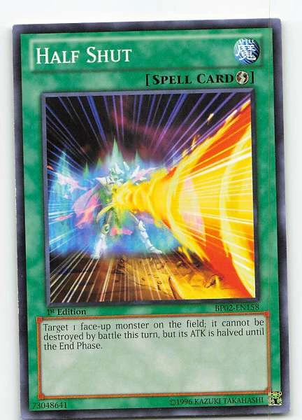 Half Shut - Battle Pack: War of The Giants #BP02-EN158