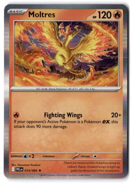 Moltres - Phantasmal Flames #014/094
