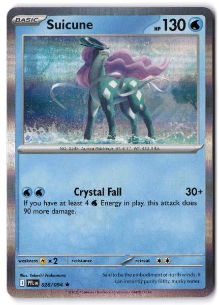Suicune - Phantasmal Flames #026/094