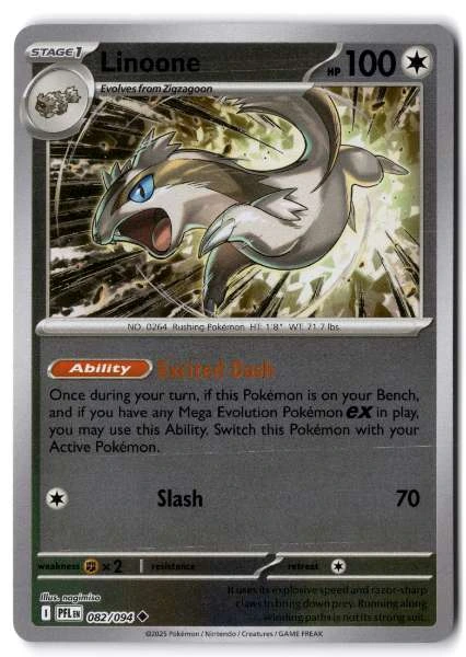 Linoone - Phantasmal Flames #082/094