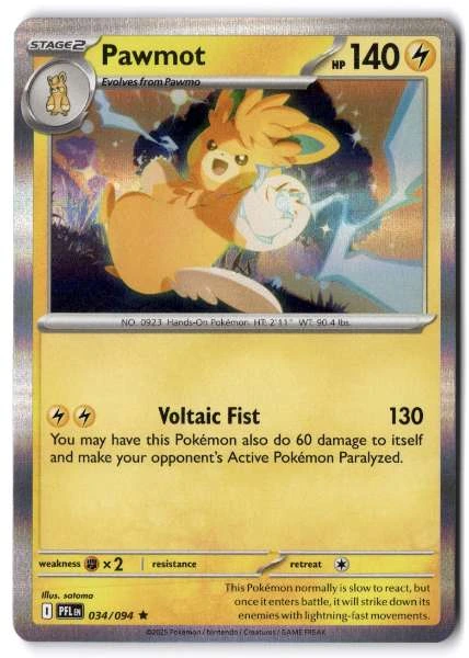 Pawmot - Phantasmal Flames #034/094