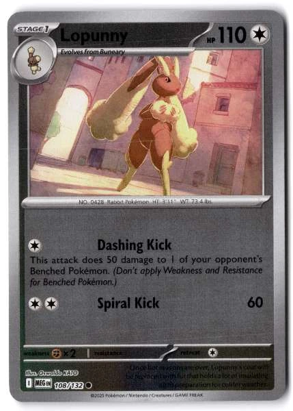 Lopunny - Mega Evolution #108/132