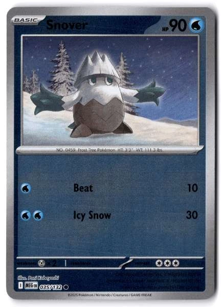 Snover - Mega Evolution #035/132