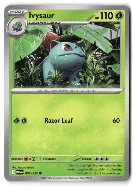 Ivysaur - Mega Evolution #002/132