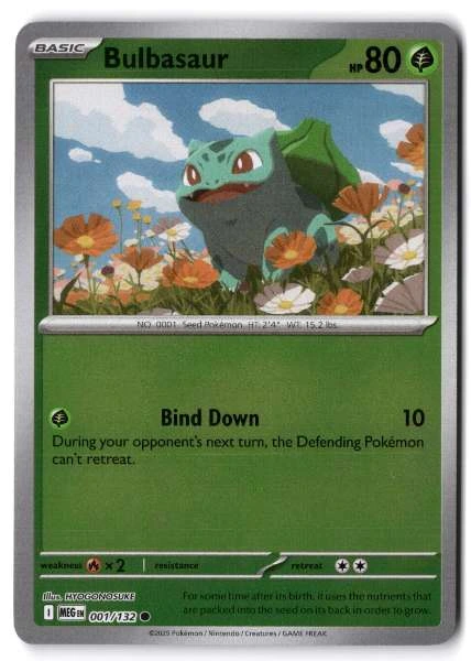 Bulbasaur - Mega Evolution #001/132