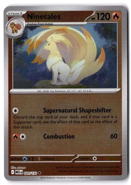 Ninetales - Mega Evolution #020/132