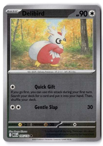 Delibird - Mega Evolution #105/132