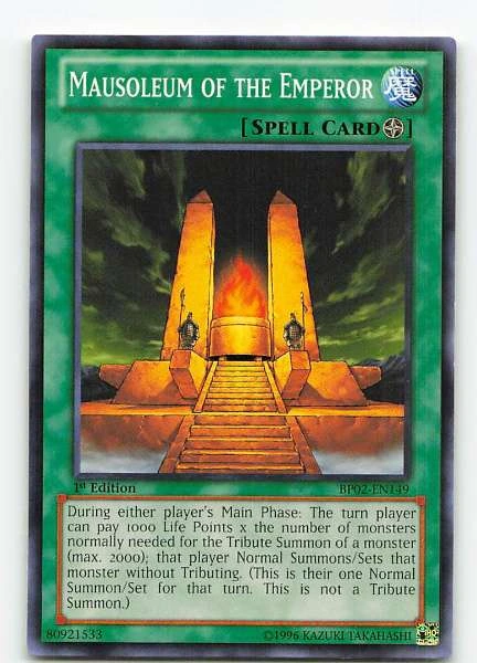 Mausoleum of the Emperor - Battle Pack 2: War of the Giants #BP02-EN149