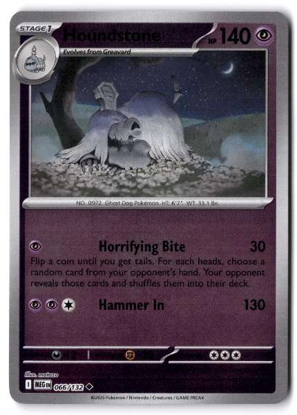 Houndstone - Mega Evolution #066/132