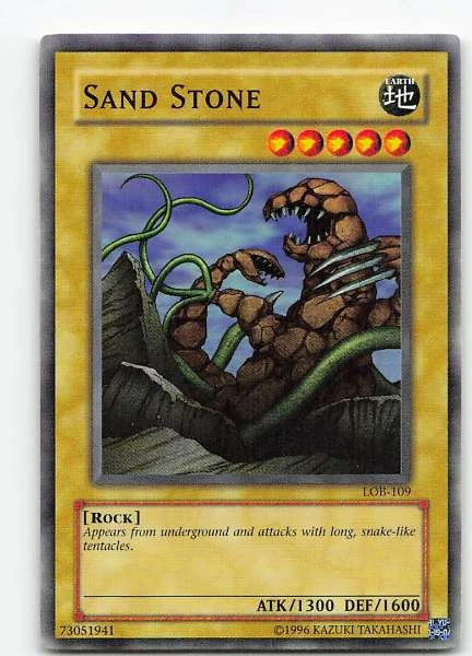 Sand Stone - Legend of Blue Eyes White Dragon #LOB-109