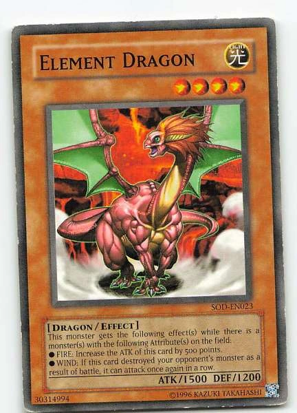 Element Dragon - Soul of the Duelist #SOD-EN023