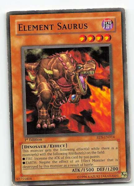 Element Saurus - Rise of Destiny #RDS-EN014