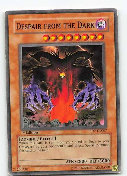 Despair from the Dark - Structure Deck: Zombie Madness #SD2-EN007