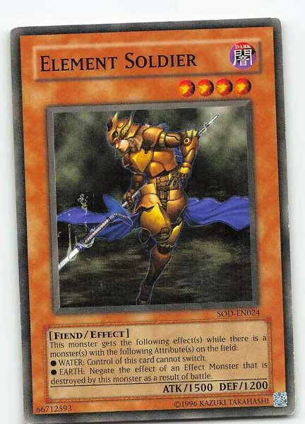 Element Soldier - Soul of the Duelist #SOD-EN024