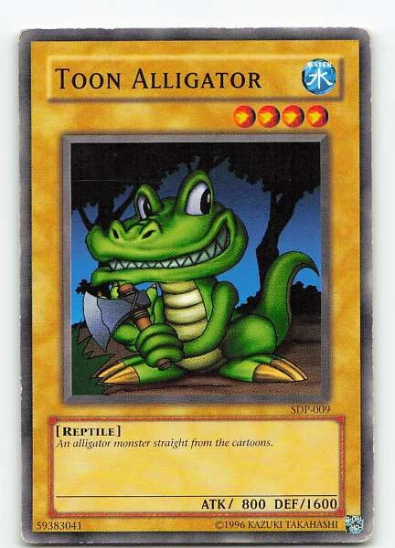 Toon Alligator - Starter Deck: Pegasus #SDP-009
