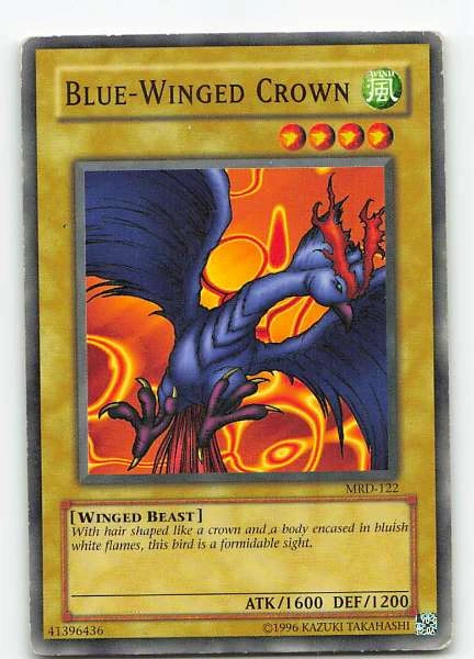 Blue-Winged Crown - Metal Raiders #MRD-122