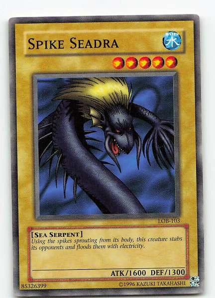 Spike Seadra - Legend of Blue Eyes White Dragon #LOB-103