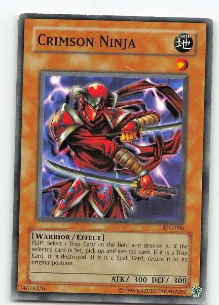 Crimson Ninja - Invasion of Chaos #IOC-006