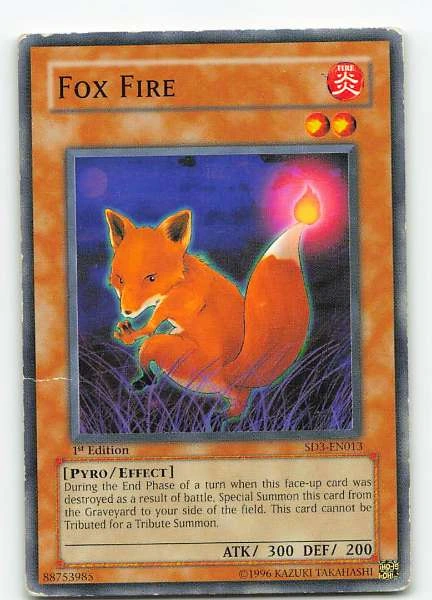 Fox Fire - Blaze of Destruction #SD3-EN013