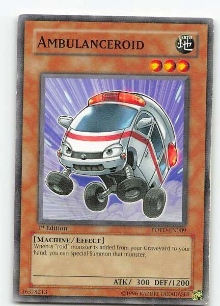 Ambulanceroid - Power of the Duelist #POTD-EN009