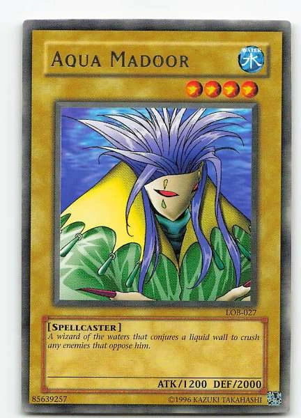 Aqua Madoor - Legend of Blue Eyes White Dragon #LOB-027