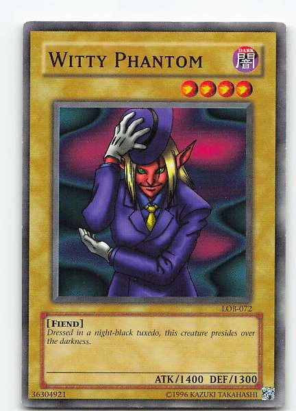 Witty Phantom - Legend of Blue Eyes White Dragon #LOB-072