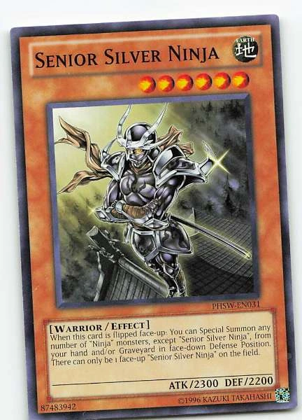 Senior Silver Ninja - Photon Shockwave #PHSW-EN031