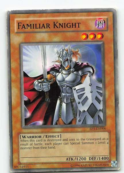 Familiar Knight - Movie Exclusive Pack #EP1-EN006