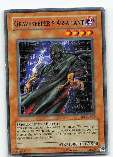 Gravekeeper's Assailant - Dark Revelation Volume 1 #DR1-EN015
