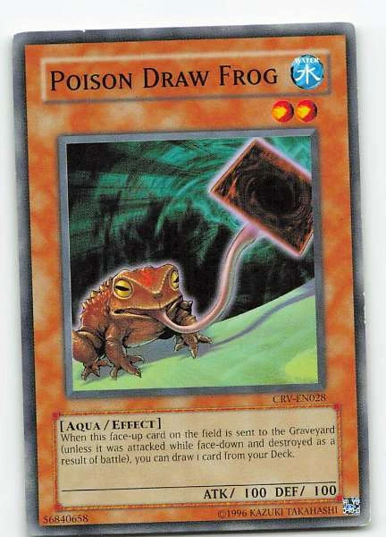 Poison Draw Frog - Cybernetic Revolution #CRV-EN028