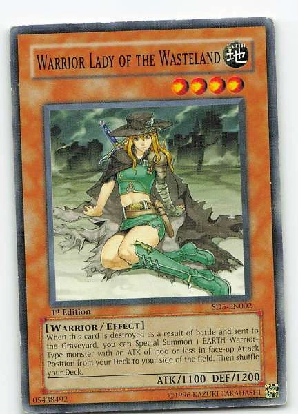 Warrior Lady of the Wasteland - Warrior's Triumph #SD5-EN002